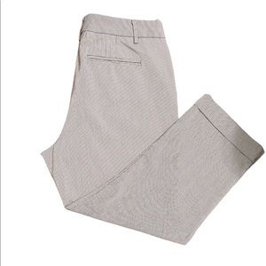 NY&Co. 7th Avenue Suiting Collection Pin Striped 3/4 Length Cropped Pant…